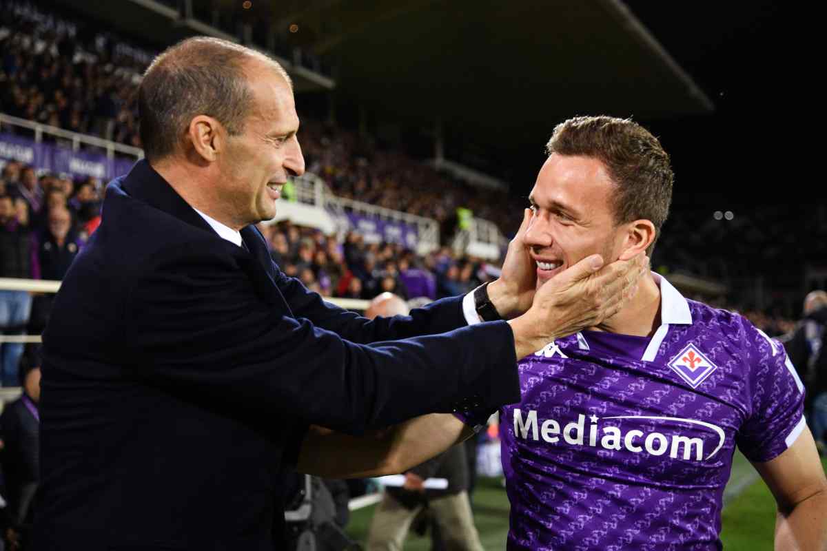Arthur torna alla Juve prestito Fiorentina