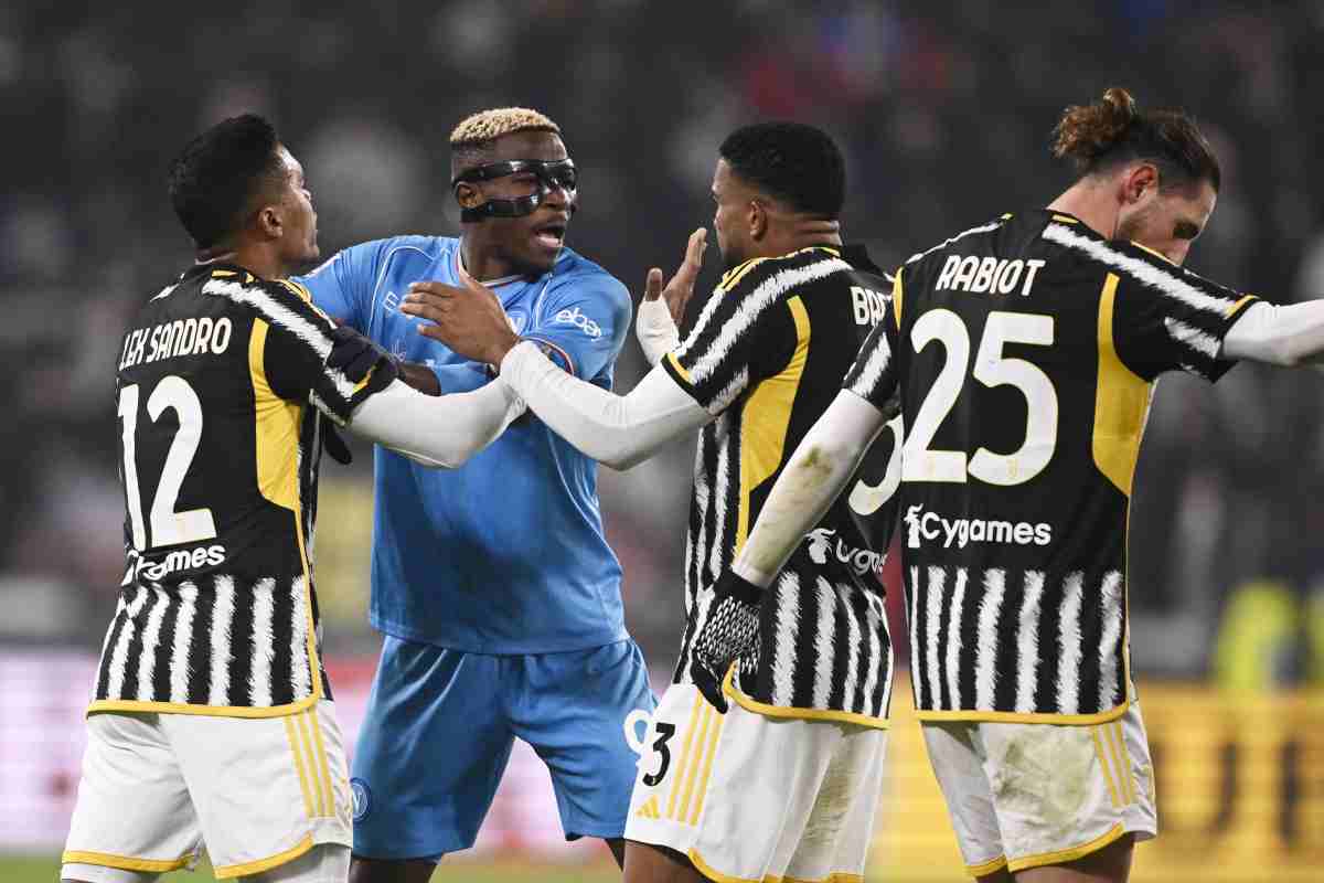 Juventus Napoli mondiale per club pari punti ranking